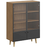 Витрина с изображением на дверцах Elise Cupboard варинант исполнения - 12 | Loft Concept в Ростове-на-Дону