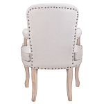 Кресло Aubrey Classical Armchair beige flax варинант исполнения - 3 | Loft Concept в Ростове-на-Дону