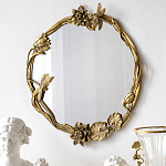 Настенное зеркало в бронзовой раме Eden Garden варинант исполнения - 4 | Loft Concept в Ростове-на-Дону