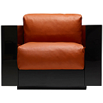 Дизайнерское кожаное кресло Poltronova Saratoga Armchair варинант исполнения - 1 | Loft Concept в Ростове-на-Дону