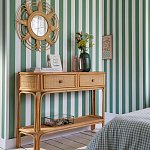 Консоль из плетеного ротанга с ящиками Armelle Rattan Console варинант исполнения - 5 | Loft Concept в Ростове-на-Дону