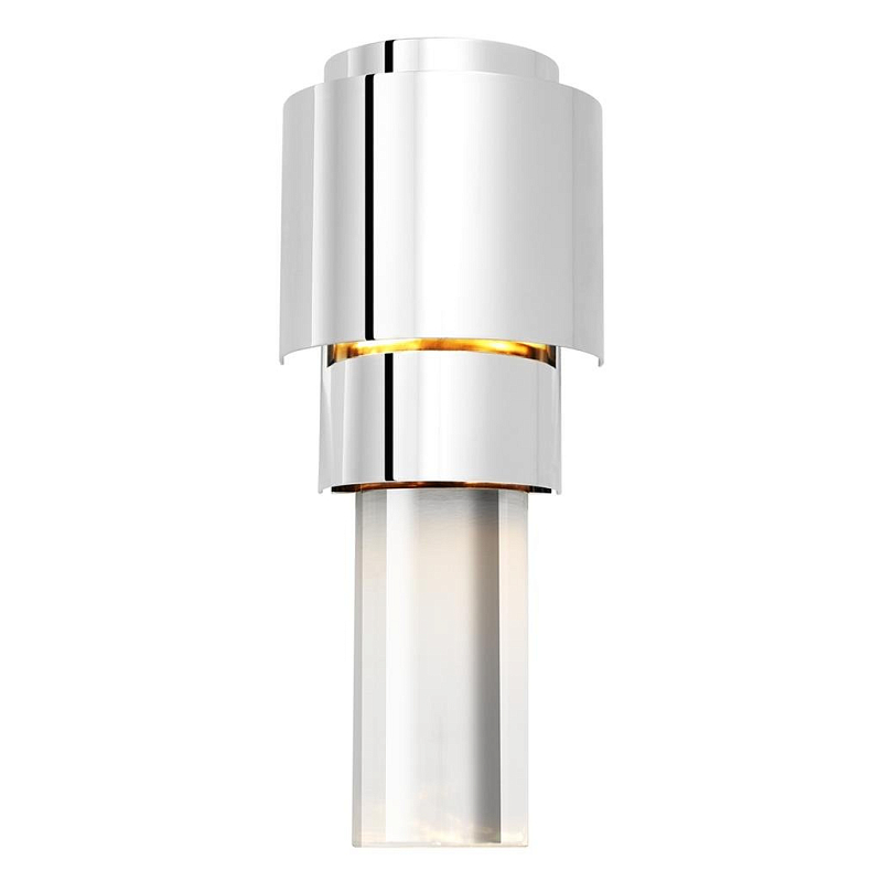  Wall Lamp Avondale Nickel   (Transparent)  -- | Loft Concept 