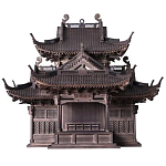 Макет Китайская пагода макет древней традиционной архитектуры варинант исполнения - 2 | Loft Concept в Ростове-на-Дону