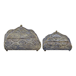 Набор из двух шкатулок с эффектом патинирования Austronesian Caskets варинант исполнения - 1 | Loft Concept в Ростове-на-Дону