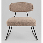 Кресло лаунж Kate букле капучино варинант исполнения - 4 | Loft Concept в Ростове-на-Дону