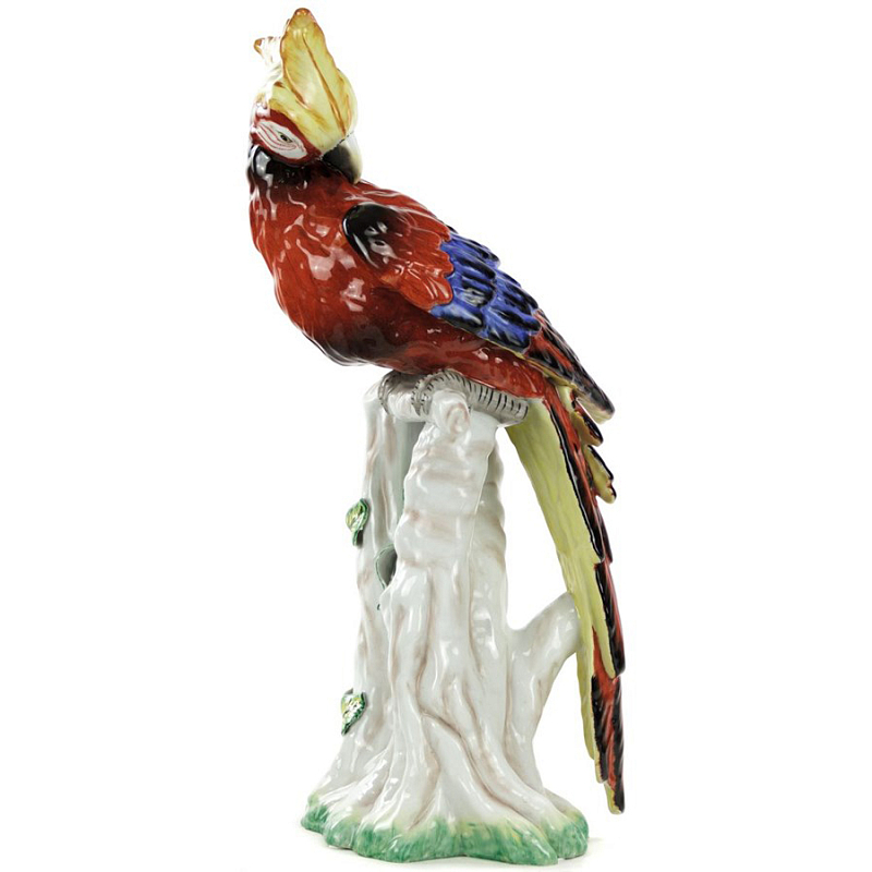  Porcelain Red Parrot    -- | Loft Concept 
