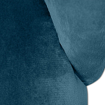 Барный стул вращающийся со спинкой Синий Велюр Vendramin Chair варинант исполнения - 3 | Loft Concept в Ростове-на-Дону