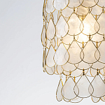 Подвесной светильник с декором из натуральной морской ракушки Iridescent Light варинант исполнения - 4 | Loft Concept в Ростове-на-Дону