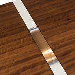 Консоль прямоугольная с выдвижным ящиком на прозрачных ножках Hitchcock варинант исполнения - 3 | Loft Concept в Ростове-на-Дону