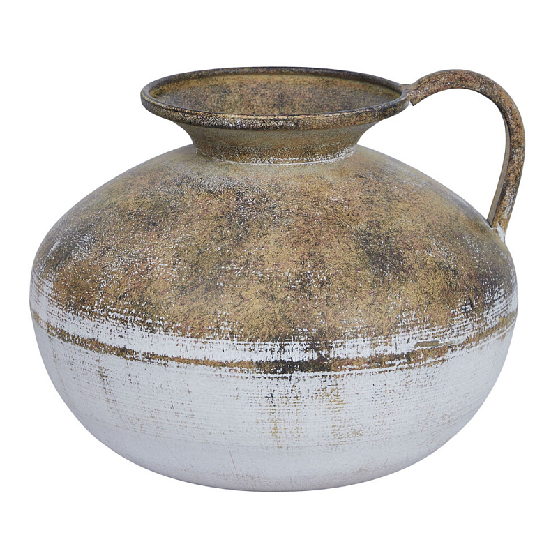 Ваза металлическая с ручкой Bygone Era  в Ростове-на-Дону | Loft Concept 