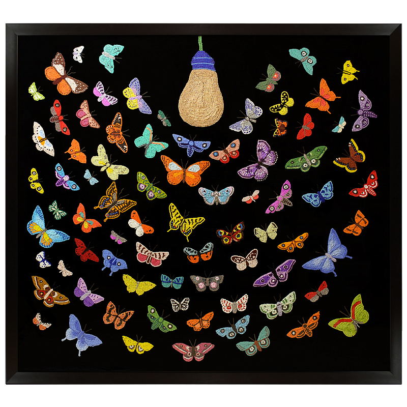      Butterflies and Light Bulb    -- | Loft Concept 
