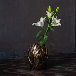 Ваза «Золотая» варинант исполнения - 2 | Loft Concept в Ростове-на-Дону