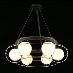 Люстра подвесная круглая с белыми плафонами Martin варинант исполнения - 3 | Loft Concept в Ростове-на-Дону