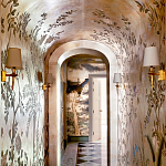 Обои ручная роспись Siam White Metal варинант исполнения - 3 | Loft Concept в Ростове-на-Дону