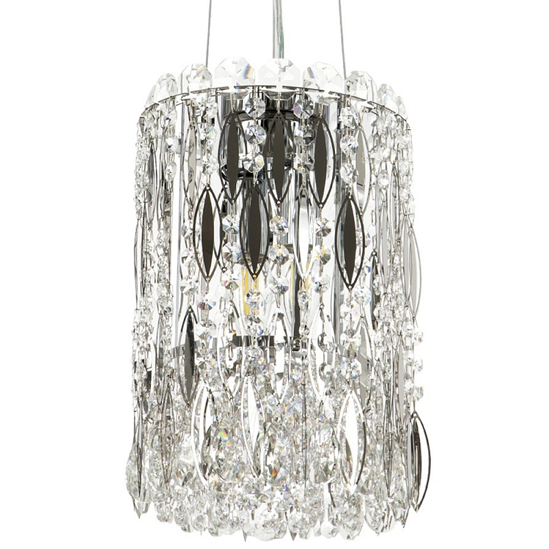        Bonnay Crystal Chrome Hanging Lamp    -- | Loft Concept 
