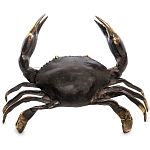 Статуэтка из бронзы в виде краба Animals Bronze варинант исполнения - 2 | Loft Concept в Ростове-на-Дону