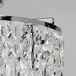 Потолочный светильник круглый с прозрачными подвесками Lunet варинант исполнения - 13 | Loft Concept в Ростове-на-Дону