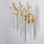 Бра золотого цвета с ветвями и хрустальными подвесками FAIRYTREE Light варинант исполнения - 3 | Loft Concept в Ростове-на-Дону