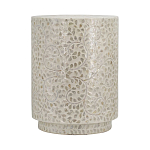 Приставной столик с рисунком из раковин устриц Bone Inlay варинант исполнения - 2 | Loft Concept в Ростове-на-Дону