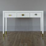 Дизайнерский Письменный стол Elsa Dreams White с тремя ящиками варинант исполнения - 1 | Loft Concept в Ростове-на-Дону