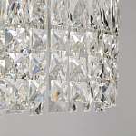 Потолочный светильник круглый с прозрачными подвесками Lunet варинант исполнения - 14 | Loft Concept в Ростове-на-Дону