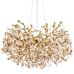 Люстра с хрустальными подвесками Fairytree Gold Crystal Chandelier 10 варинант исполнения - 1 | Loft Concept в Ростове-на-Дону