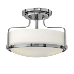 Потолочный светильник с круглым матовым белым плафоном Hinkley варинант исполнения - 9 | Loft Concept в Ростове-на-Дону