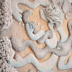 Тканый вручную монументальный настенный гобелен Soft Inception варинант исполнения - 2 | Loft Concept в Ростове-на-Дону