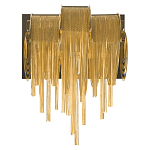 Бра с перфорированными металлическими дугами и цепочками 22 см Atlantis Chain варинант исполнения - 3 | Loft Concept в Ростове-на-Дону