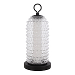 Настольная лампа с прозрачным факутрным стеклянным плафоном Sonora варинант исполнения - 2 | Loft Concept в Ростове-на-Дону