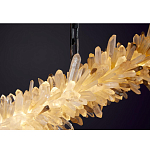 Люстра линейная светодиодная из необработанных кристаллов Mountain Comet варинант исполнения - 1 | Loft Concept в Ростове-на-Дону