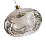 Подвесной светильник с прозрачным стеклянным плафоном округлой формы Effervia  варинант исполнения - 8 | Loft Concept в Ростове-на-Дону