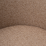 Кресло вращающееся черно-золотая рогожка Julia Armchair Golden Belt варинант исполнения - 4 | Loft Concept в Ростове-на-Дону