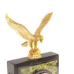 Настольный письменный набор из змеевика  и бронзы с декором в виде орла в подарочной упаковке Successful Leader варинант исполнения - 3 | Loft Concept в Ростове-на-Дону