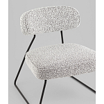 Кресло лаунж Kate букле серый варинант исполнения - 2 | Loft Concept в Ростове-на-Дону