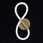 Бра с белым плафоном в форме восьмерки и круглым основанием Luke Lampco Tracer Lamp варинант исполнения - 2 | Loft Concept в Ростове-на-Дону