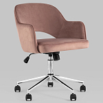 Кресло для компьютерного стола Veloury Pink варинант исполнения - 2 | Loft Concept в Ростове-на-Дону