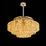 Люстра хрустальная в неоклассическом стиле на золотистом каркасе Majesty варинант исполнения - 5 | Loft Concept в Ростове-на-Дону