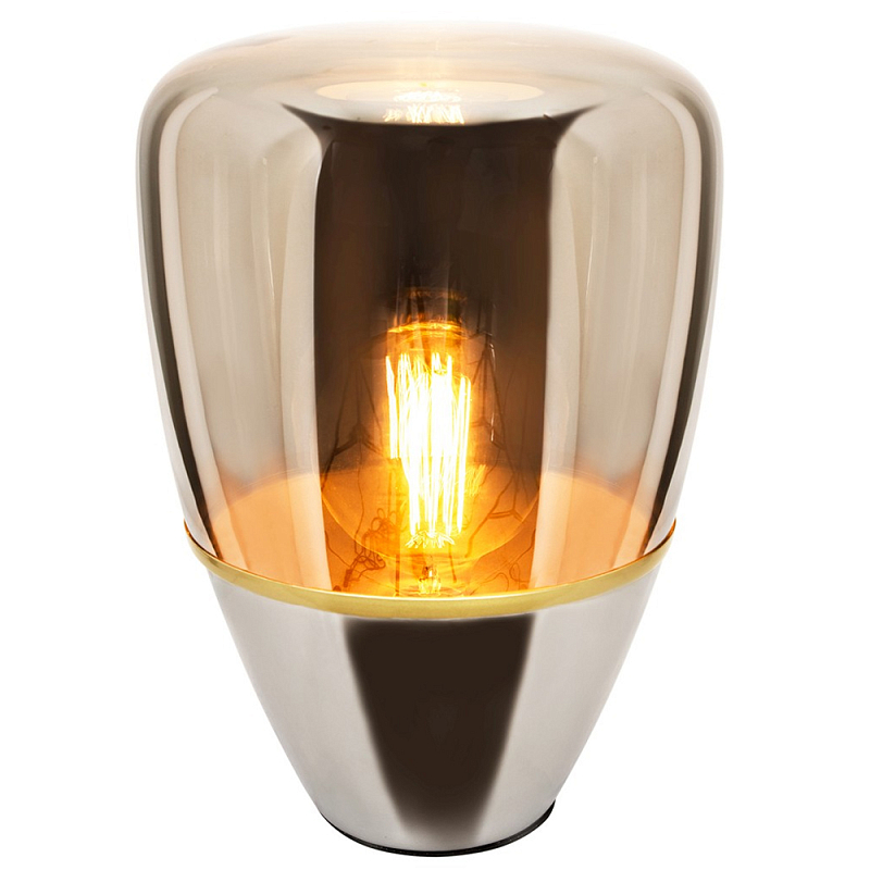        Carmella Globe Brown Glass Table Lamp    -- | Loft Concept 