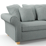 Мебельная ткань Шенилл голубой цвет 138 см T4-20 варинант исполнения - 9 | Loft Concept в Ростове-на-Дону