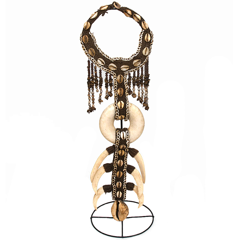     Aboriginal Necklace Beige Brown    -- | Loft Concept 