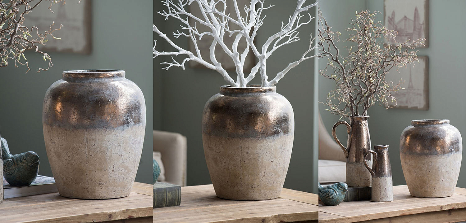Ваза Vase Argenta metal 40 Ваза Vase Argenta metal 40 - Loft-Concept в Ростове-на-Дону