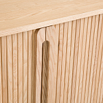 Длинный низкий буфет с 2-мя раздвижными дверцами Toinette Light Cupboard варинант исполнения - 12 | Loft Concept в Ростове-на-Дону