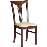 Стул деревянный с узором ручной работы Espresso варинант исполнения - 1 | Loft Concept в Ростове-на-Дону