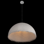 Подвесной светильник в форме купола белого цвета с ажурной бахромой Tactile Line варинант исполнения - 5 | Loft Concept в Ростове-на-Дону