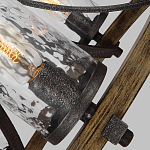 Люстра с цилиндрическим плафонами из толстого волнистого стекла в индустриальном стиле Feiss варинант исполнения - 16 | Loft Concept в Ростове-на-Дону