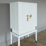 Кабинетный шкаф Elsa Dreams White с 2-мя ящиками варинант исполнения - 1 | Loft Concept в Ростове-на-Дону