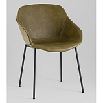 Стул Ashby экокожа зелёный варинант исполнения - 1 | Loft Concept в Ростове-на-Дону