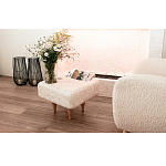 Керамический столик на деревянных ножках «Квадро» варинант исполнения - 8 | Loft Concept в Ростове-на-Дону