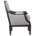 Кресло Harry Armchair black and grey velour варинант исполнения - 2 | Loft Concept в Ростове-на-Дону